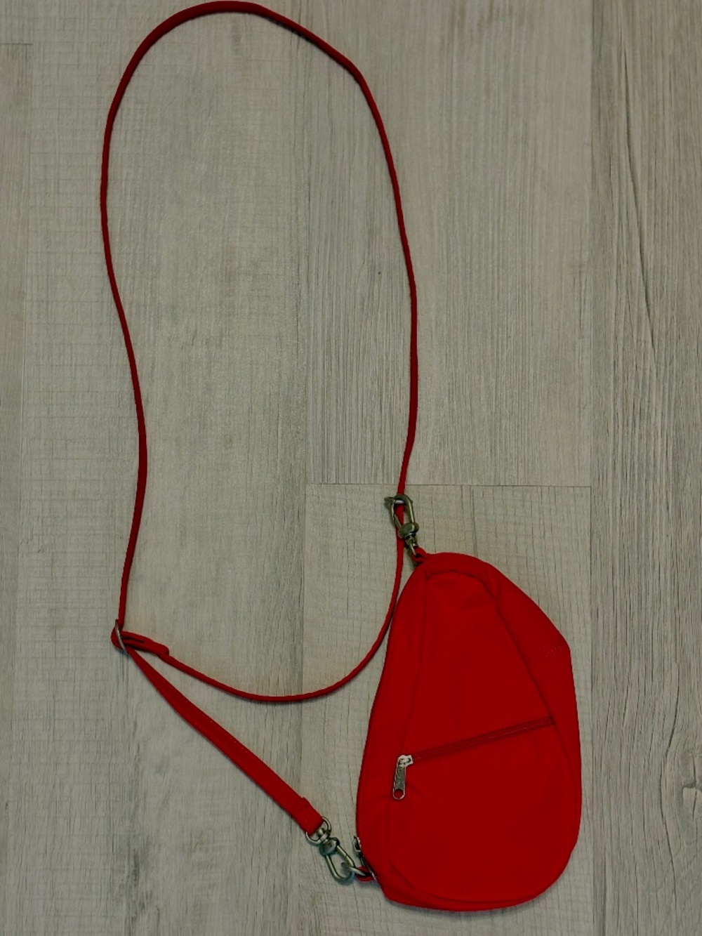 AmeriBag Healthy Back Mini Bag Crimson Red Sling Backpack Shoulder Bag Baglett